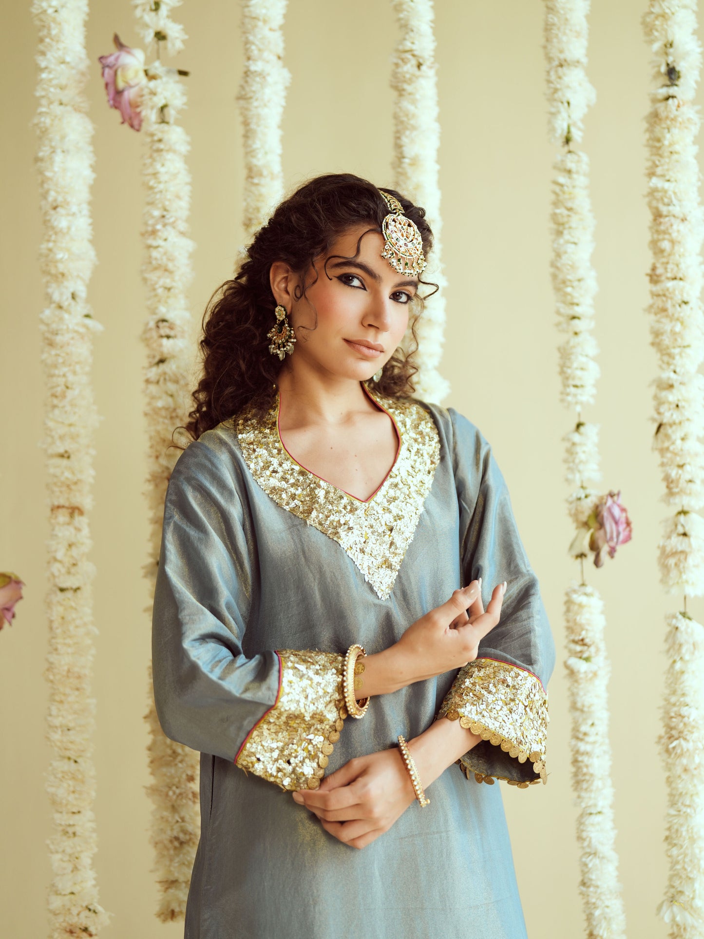 Basanti Kurta Set