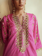 Gulabi Noor Farshi Set