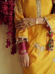 Amaltas Silk Kurta Set