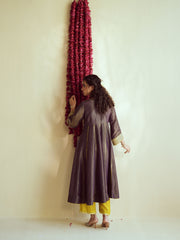 Purple Shine Anarkali set