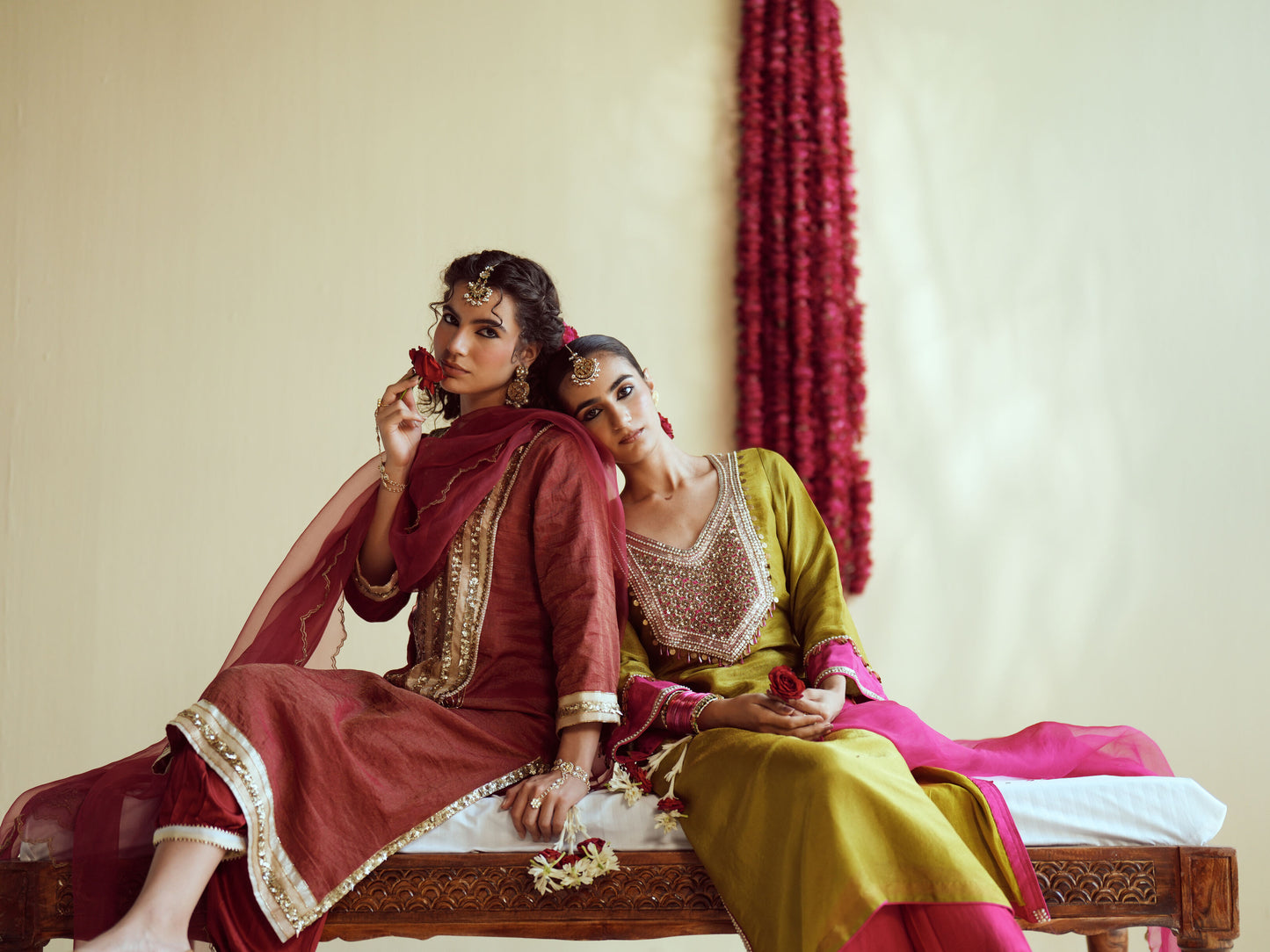 Deep Maroon Kurta Set