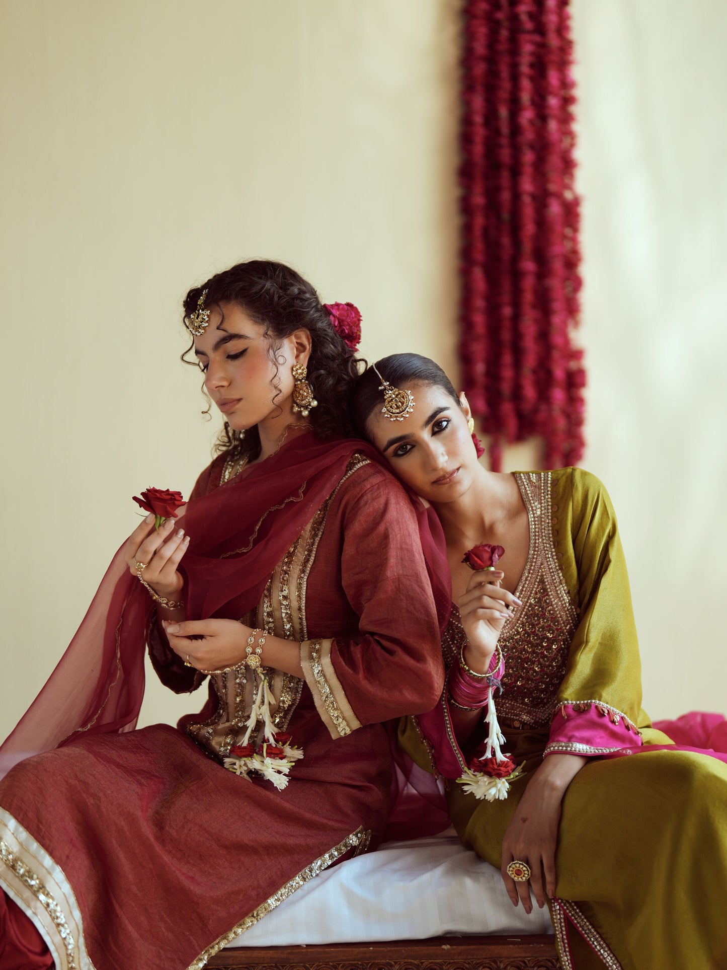 Deep Maroon Kurta Set