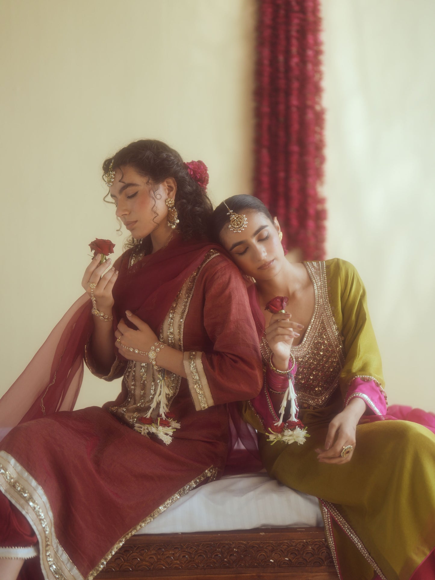Deep Maroon Kurta Set