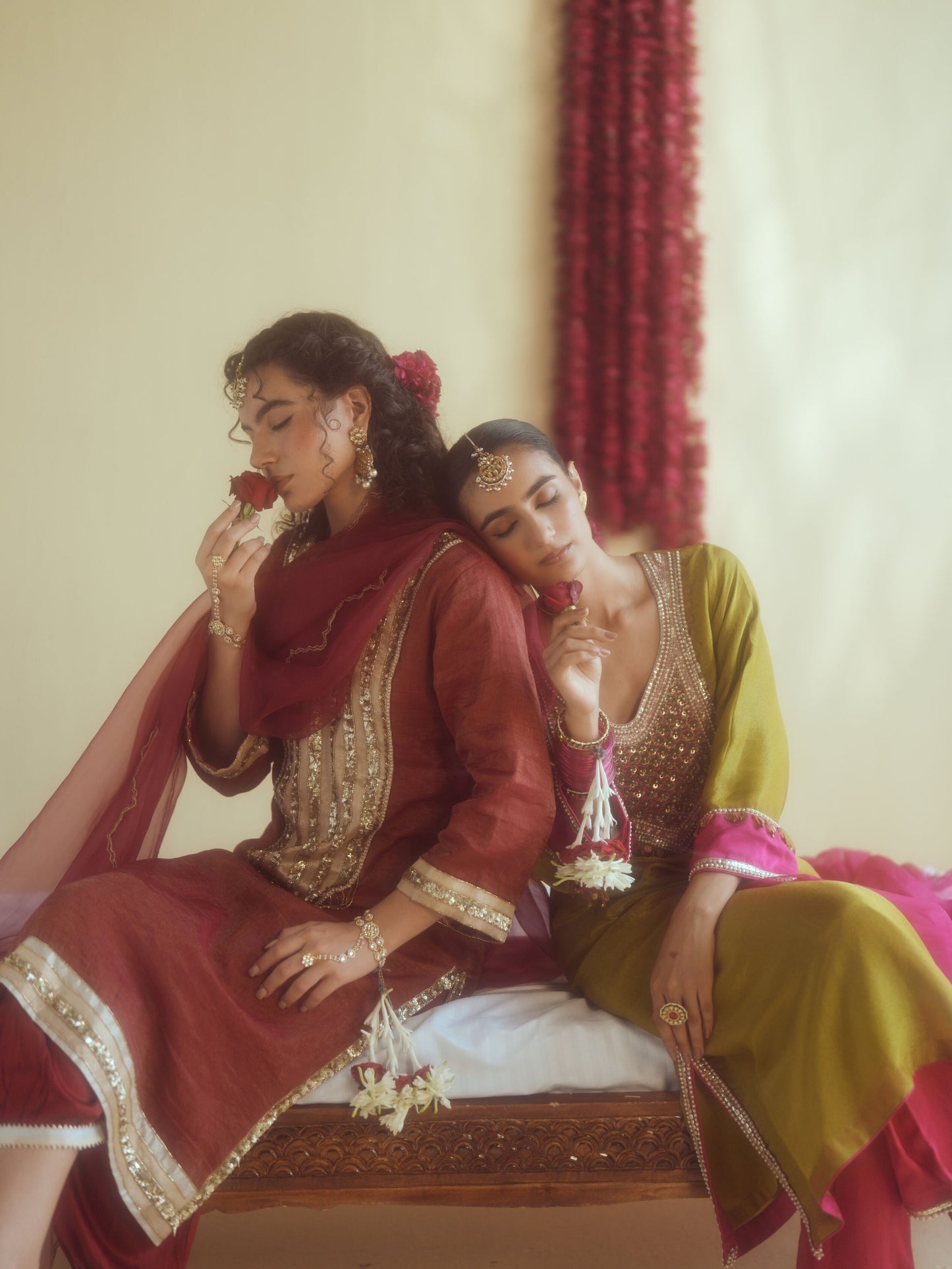 Deep Maroon Kurta Set