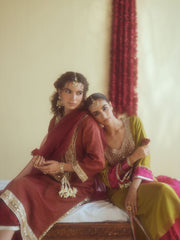 Deep Maroon Kurta Set