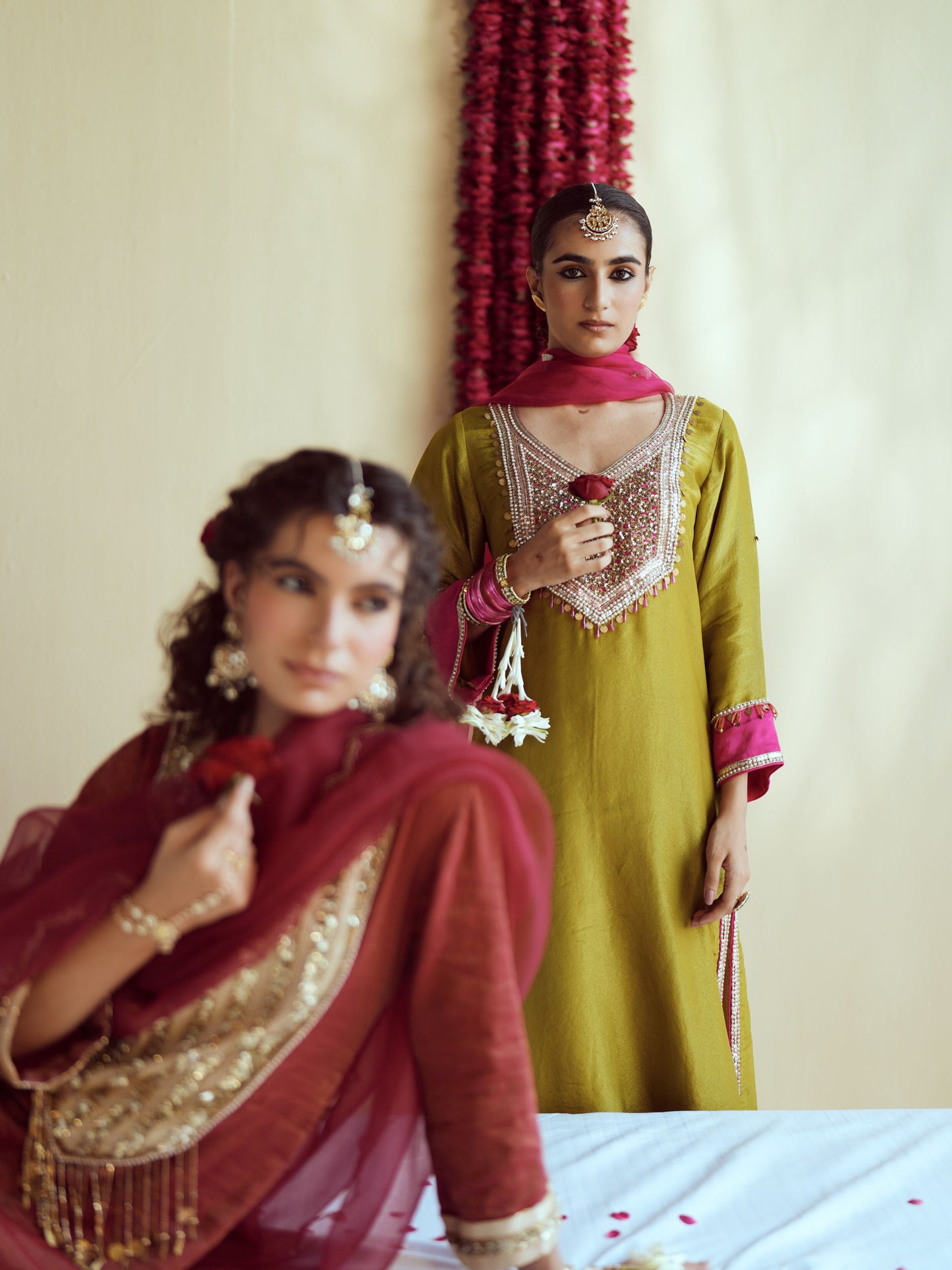 Deep Maroon Kurta Set