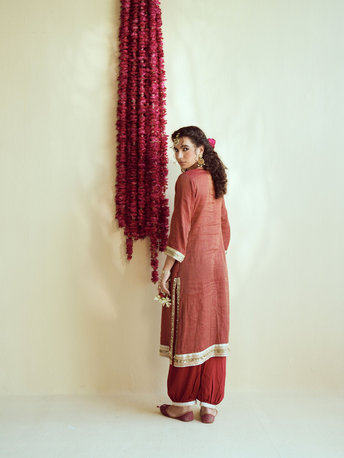 Deep Maroon Kurta Set