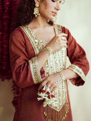 Deep Maroon Kurta Set