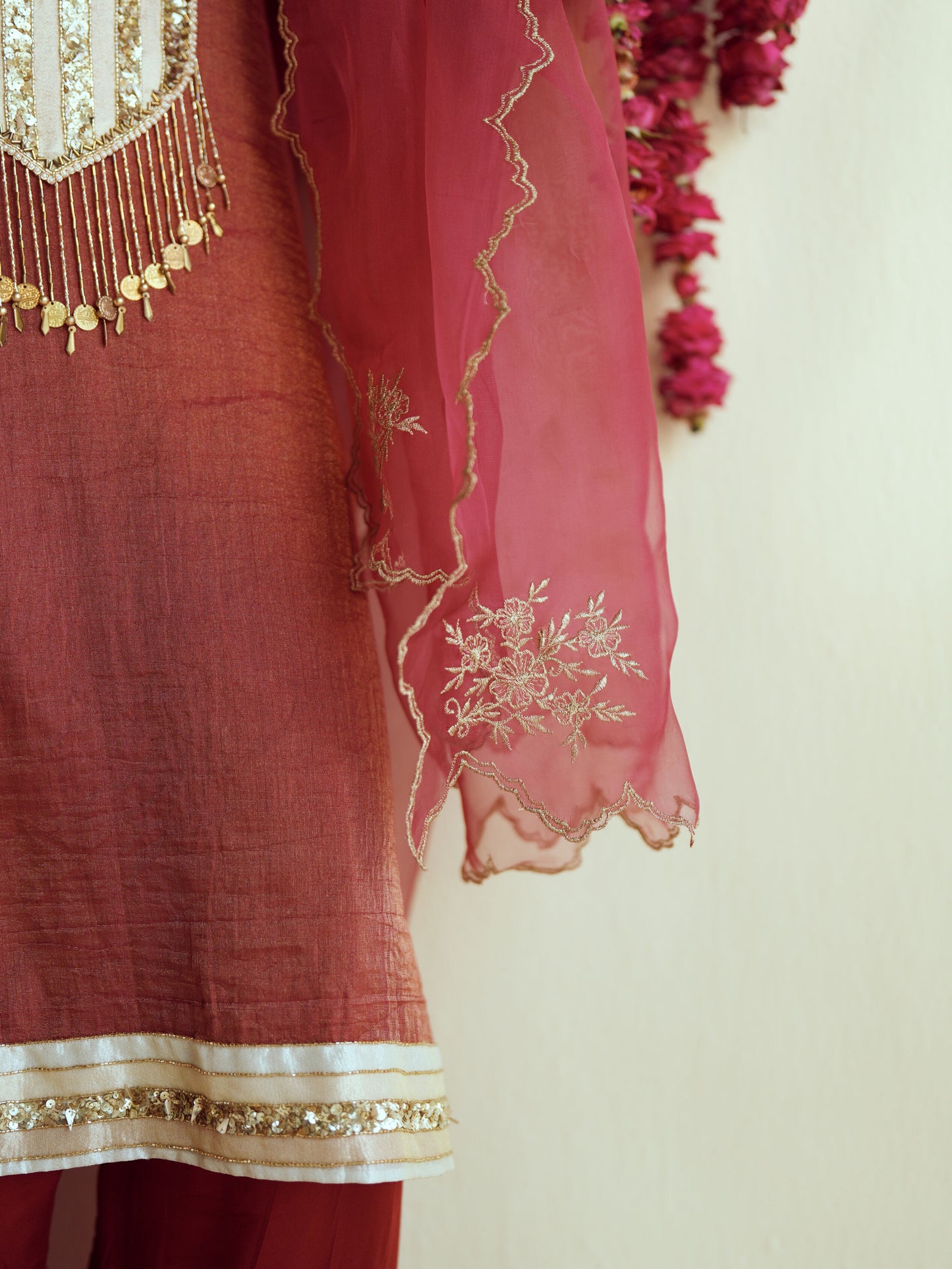 Deep Maroon Kurta Set