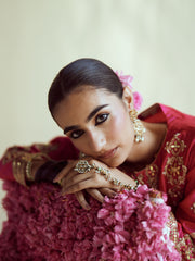 Fuschia Radiance Flowy Sharara Set
