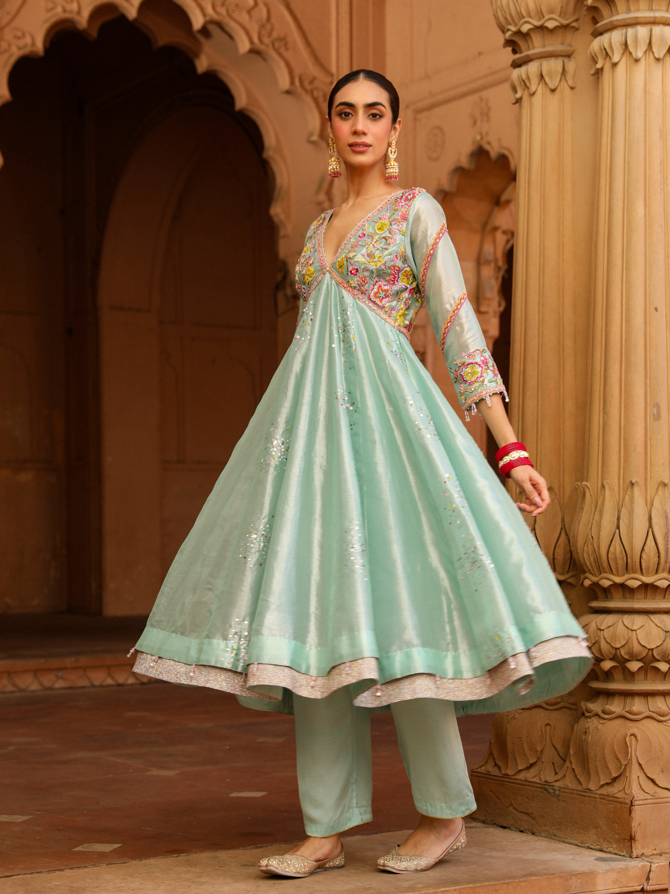 Powder Blue Suit Set
