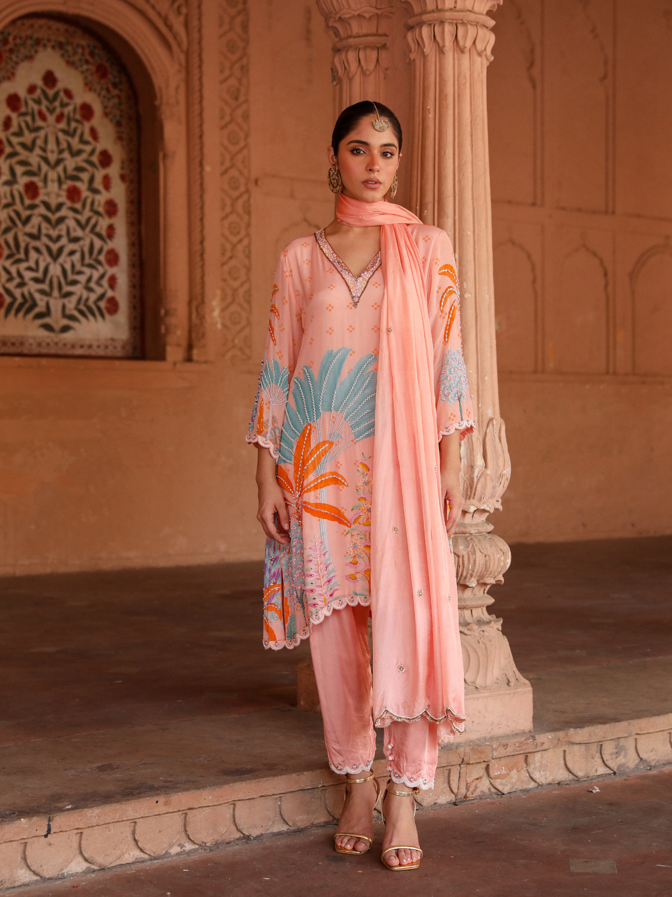 Blush Pink Suit Set