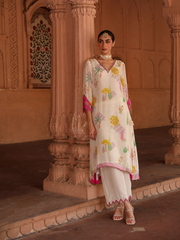 Ivory A line Suit Set