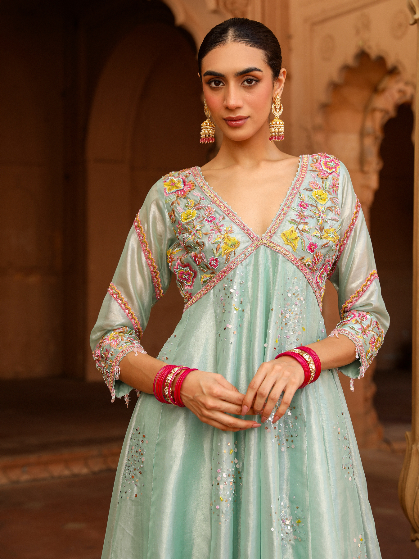 Powder Blue Suit Set