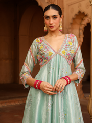 Powder Blue Suit Set