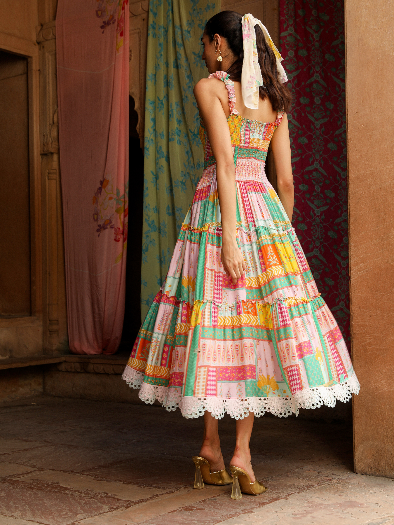 Sophia Patchwork Dress