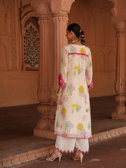 Ivory A line Suit Set