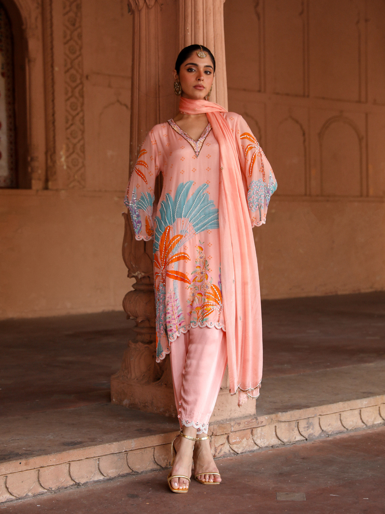 Blush Pink Suit Set
