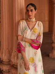Ivory A line Suit Set