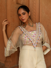 Ivory Organza Set
