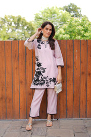 Blush Pink Floral Co-ord Set