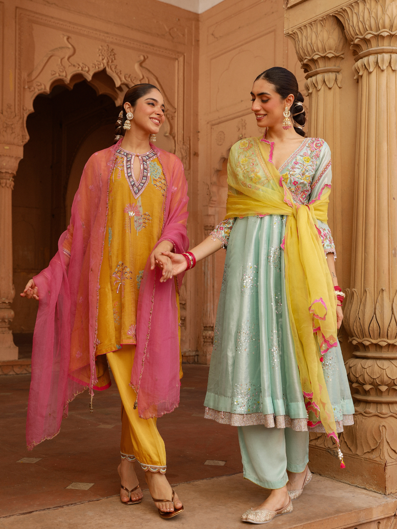 Powder Blue Suit Set