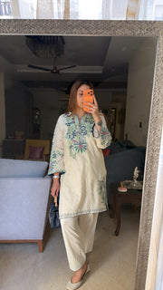 Ivory Gulrukh co-ord set