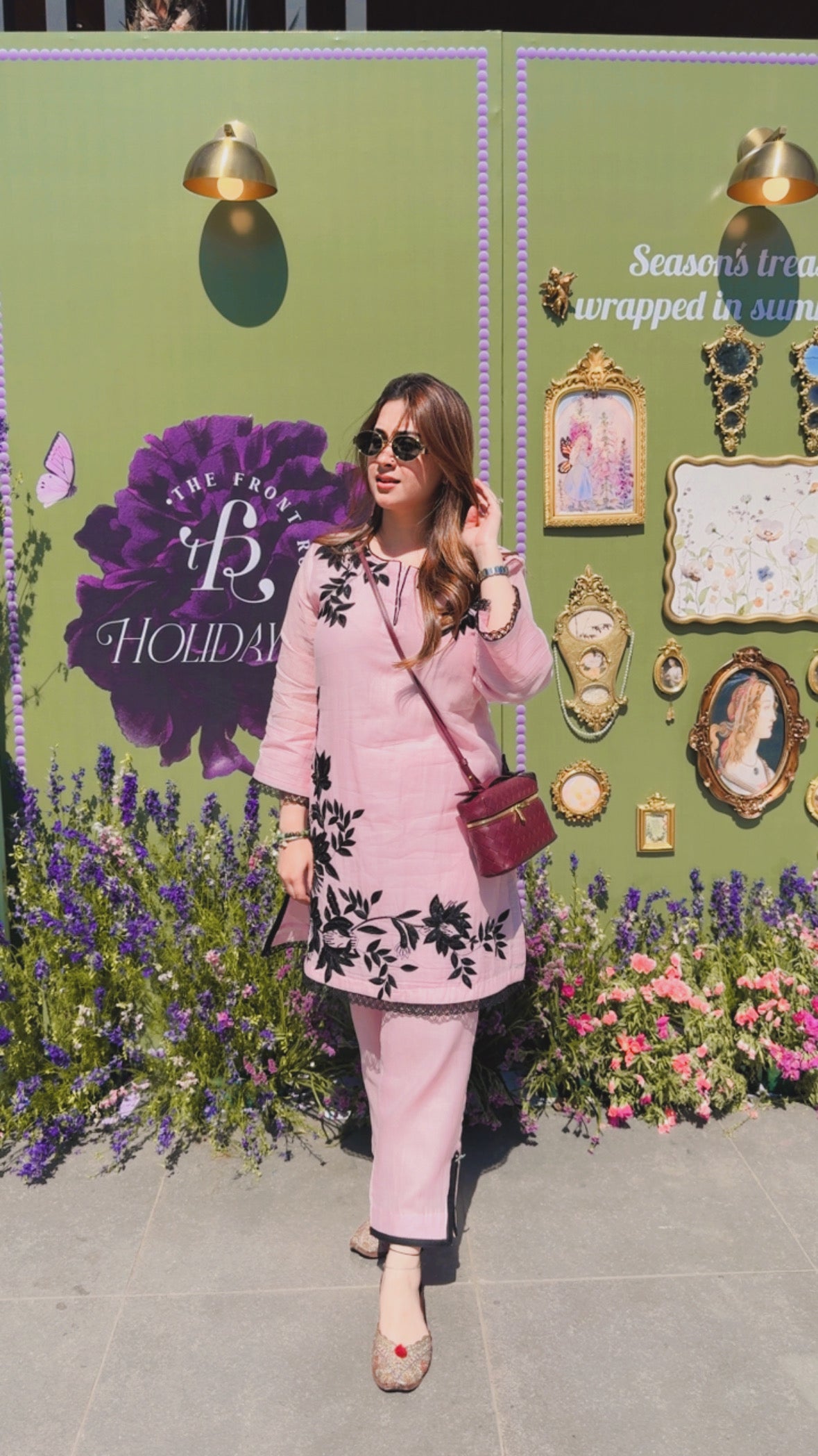 Blush Pink Floral Co-ord Set