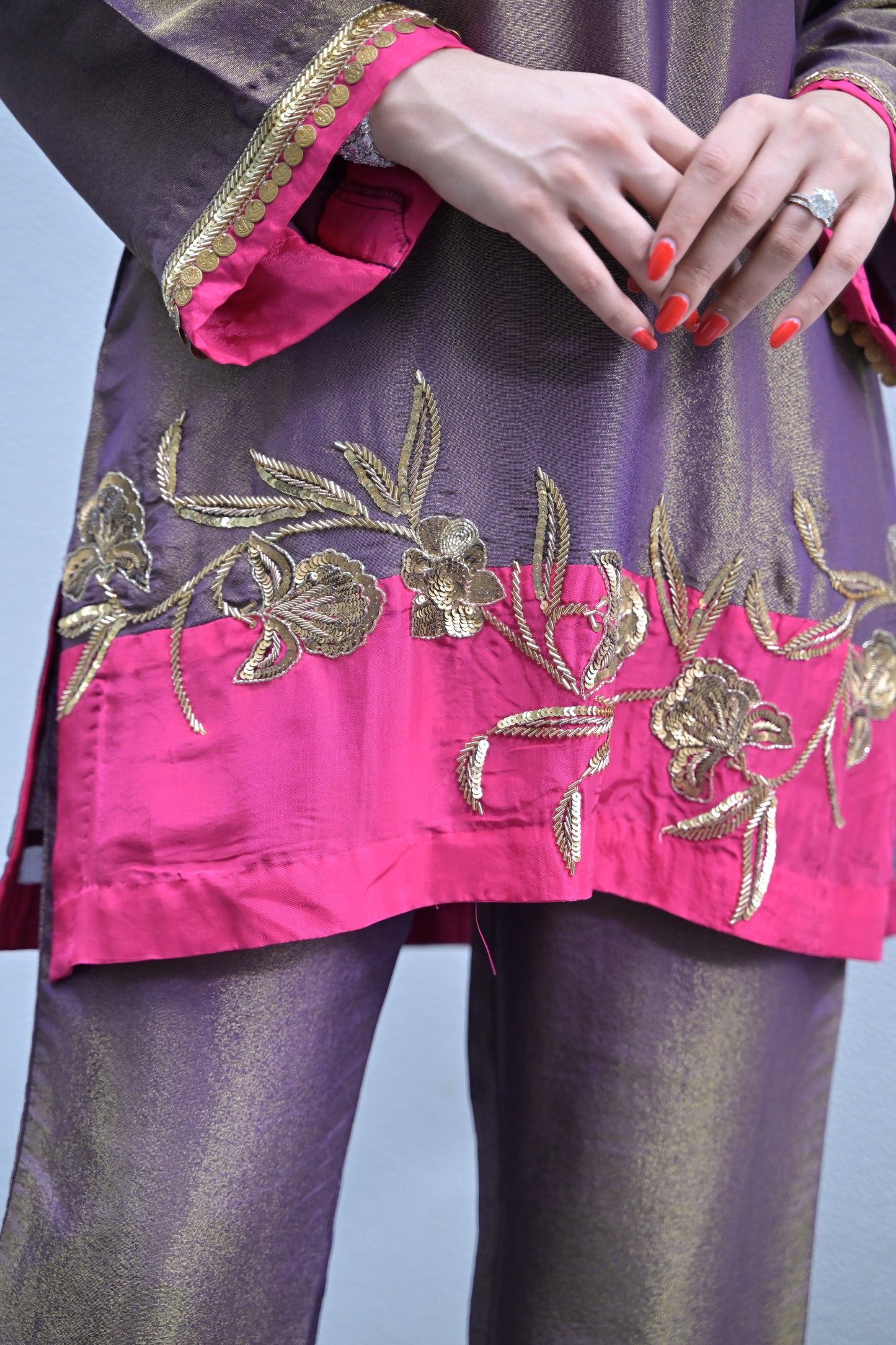 Plum Gaze Co-ord Set