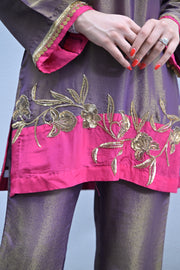 Plum Gaze Co-ord Set