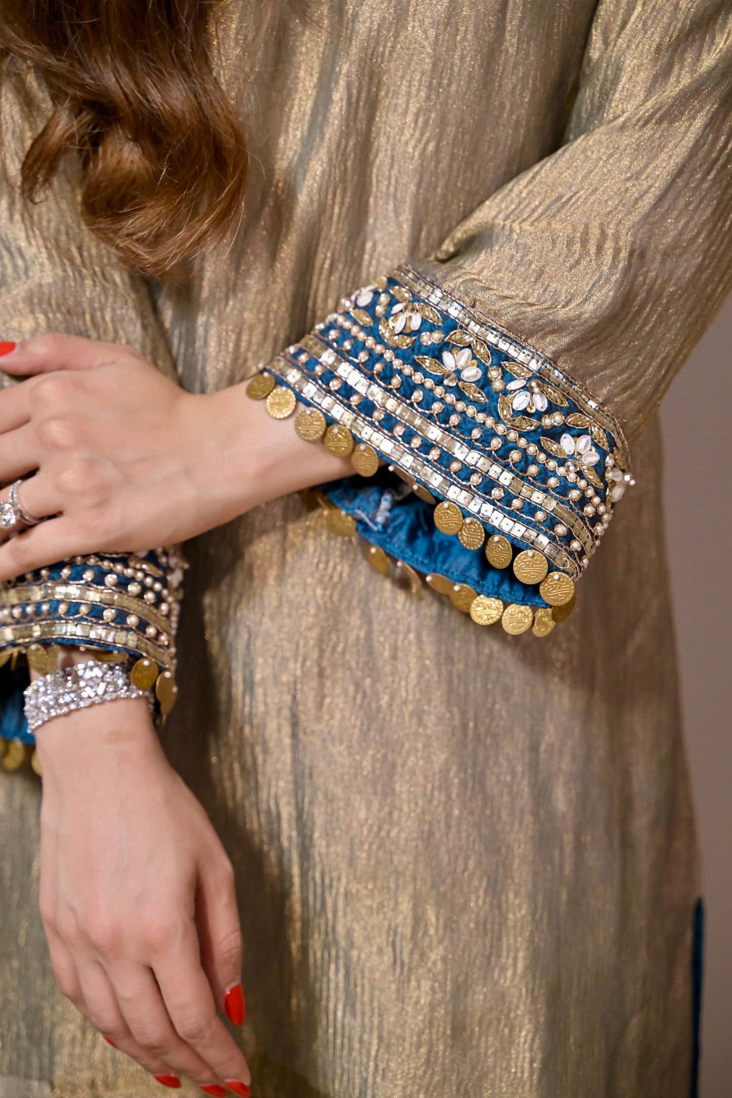 Zari Mehfil Co-ord Set