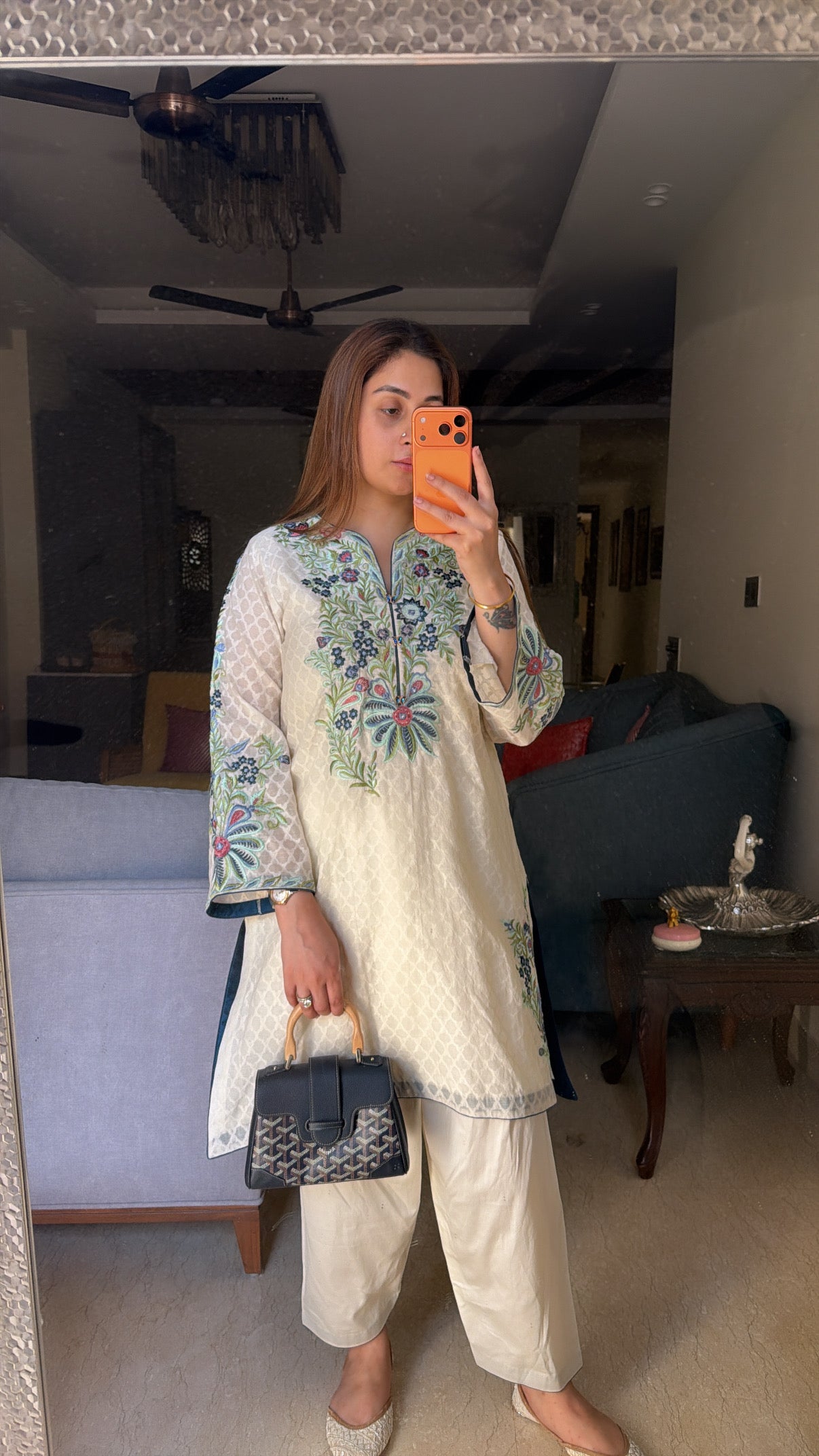 Ivory Gulrukh co-ord set