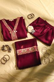 GULNAAR PASHMINA SET - SET OF 3