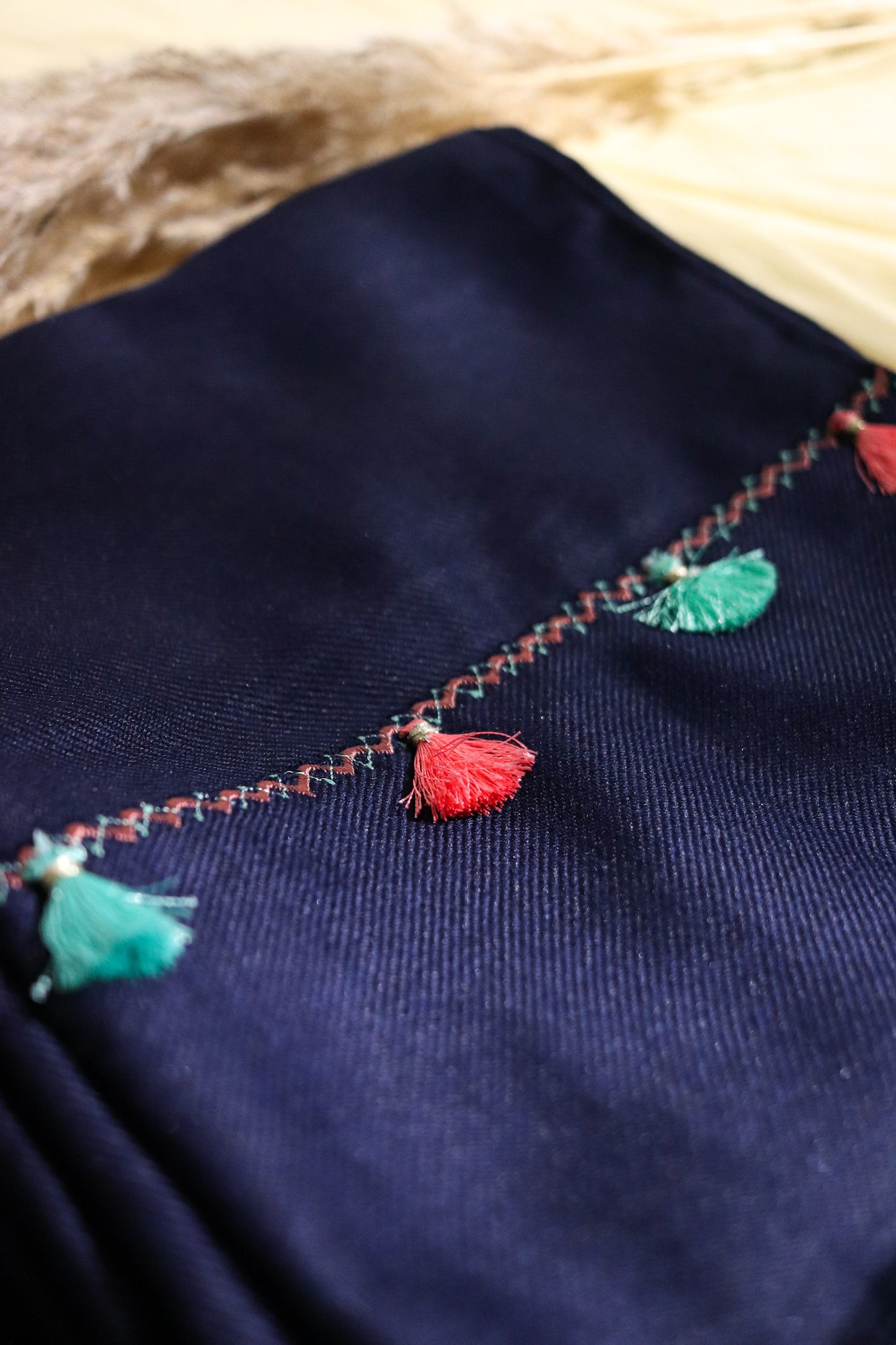 Midnight Blue pashmina set-SET OF 3