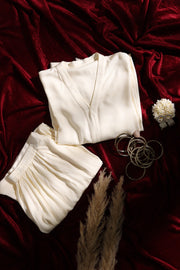 Ivory pashmina set- set of 2