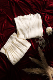 Ivory pashmina set- set of 2