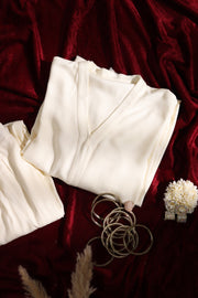 Ivory pashmina set- set of 2