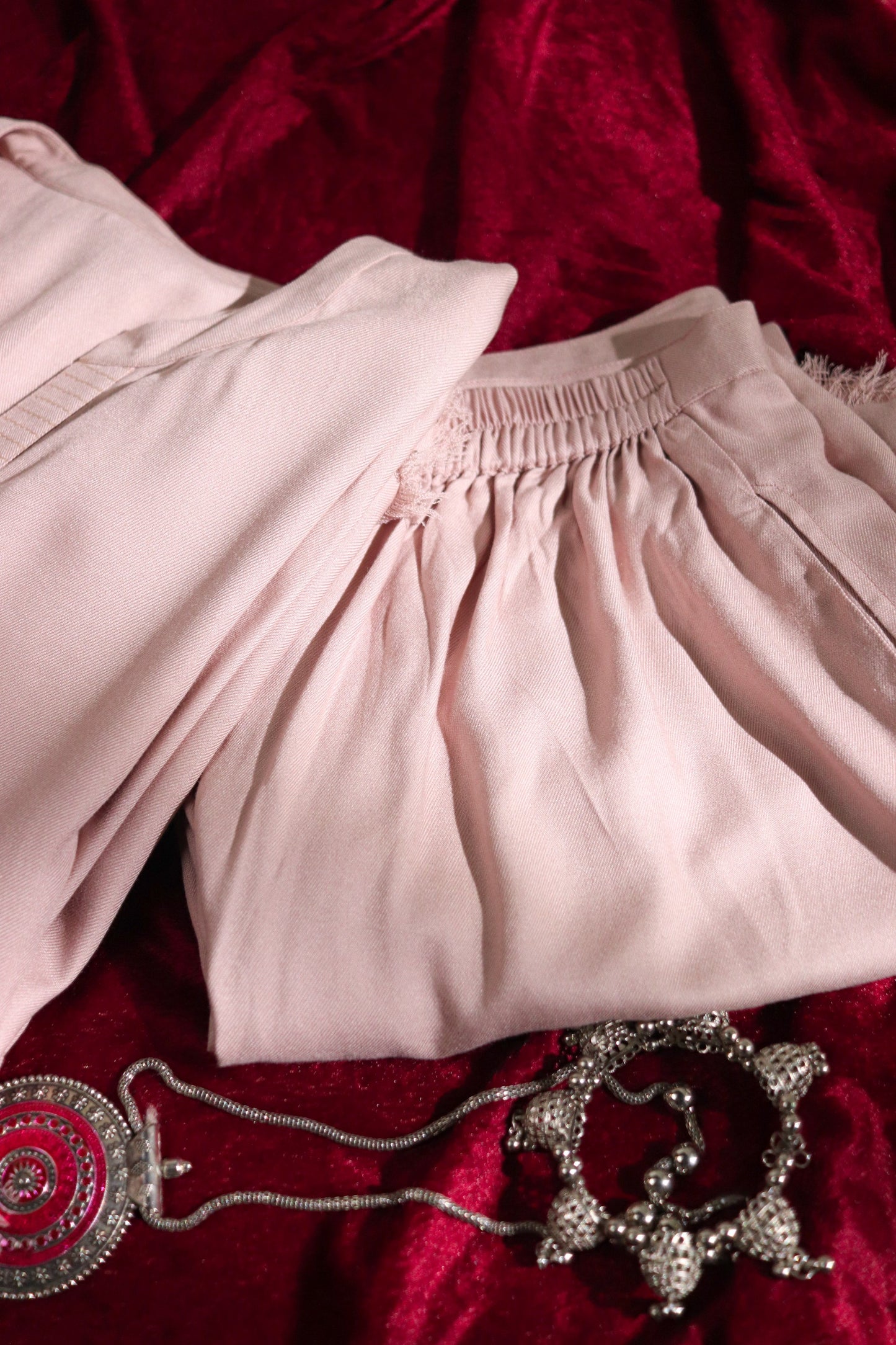 Blush pashmina set- set of 2