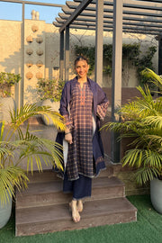 MEHR checkered pashima set- set of 3
