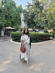 DOVE BLUE KURTA SET