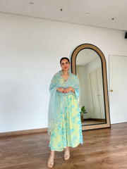 Sea Green Kurta Set